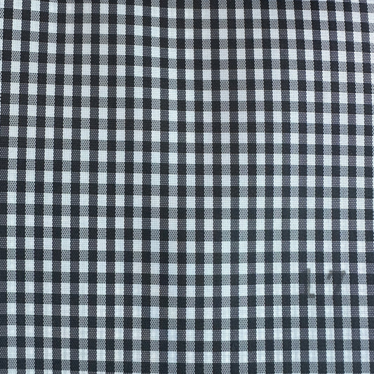 Waterproof PU coated polyester plaid oxford fabric for luggage