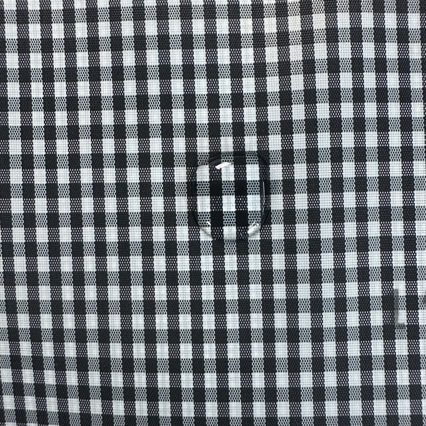 Waterproof PU coated polyester plaid oxford fabric for luggage