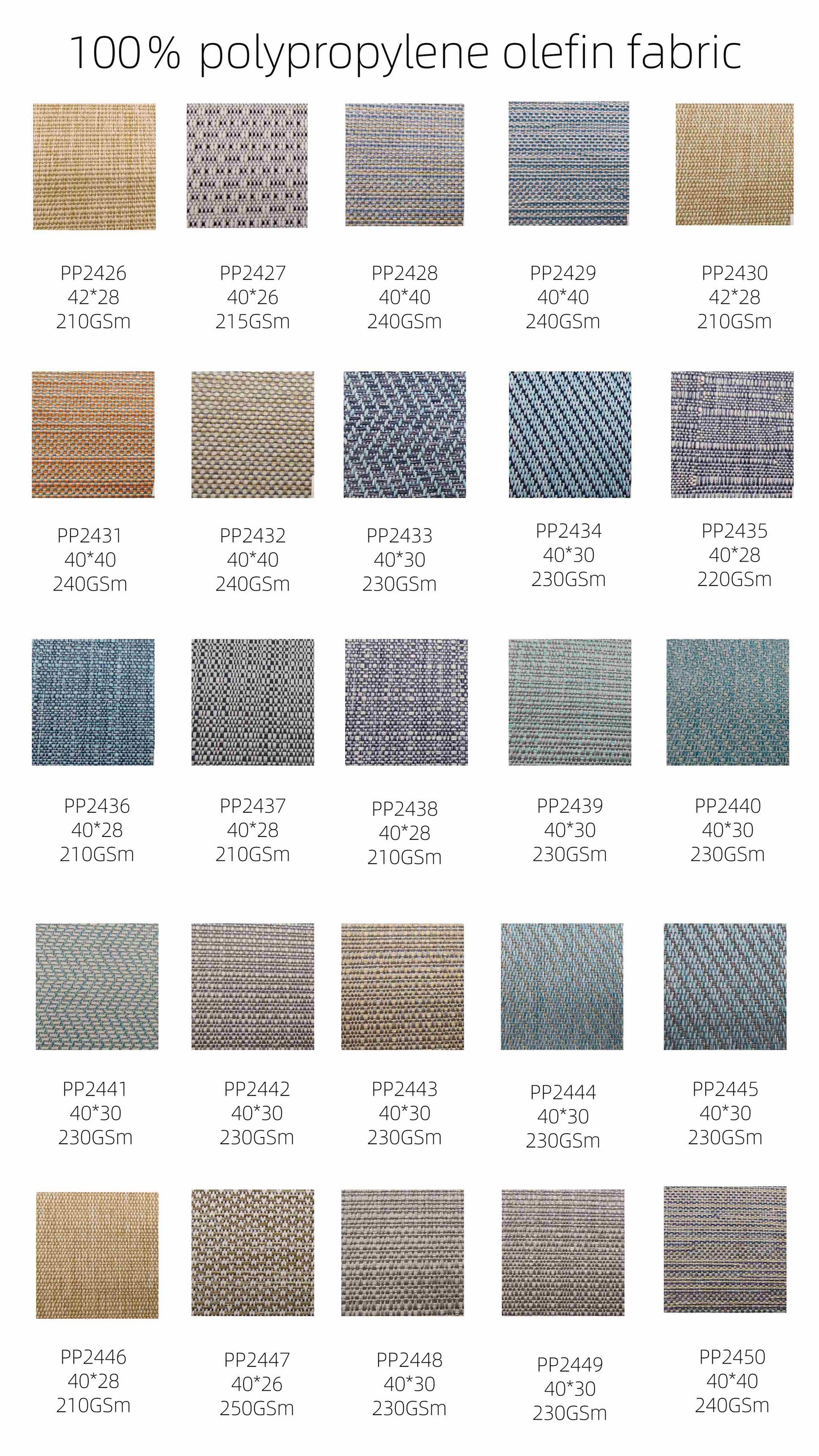 New styles olefin furniture fabric