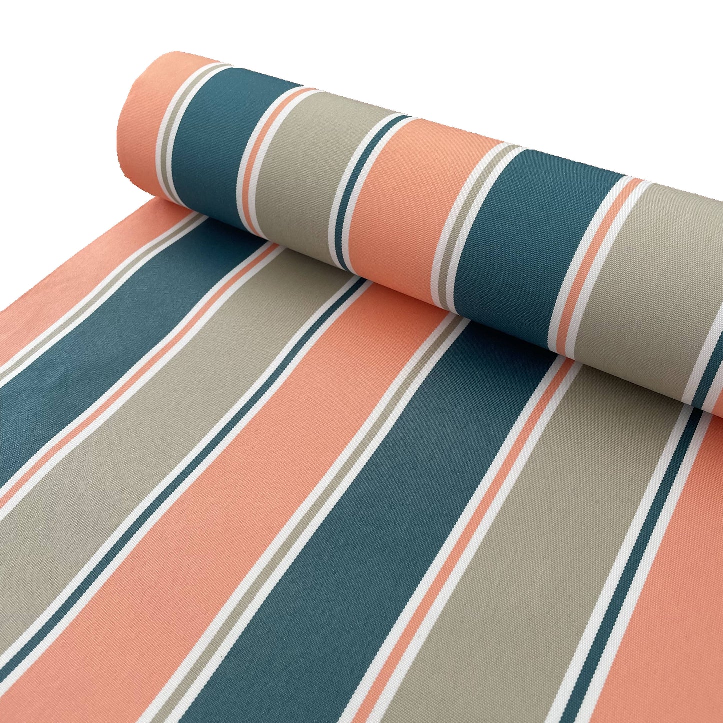 Solution dyed polyester awning fabic